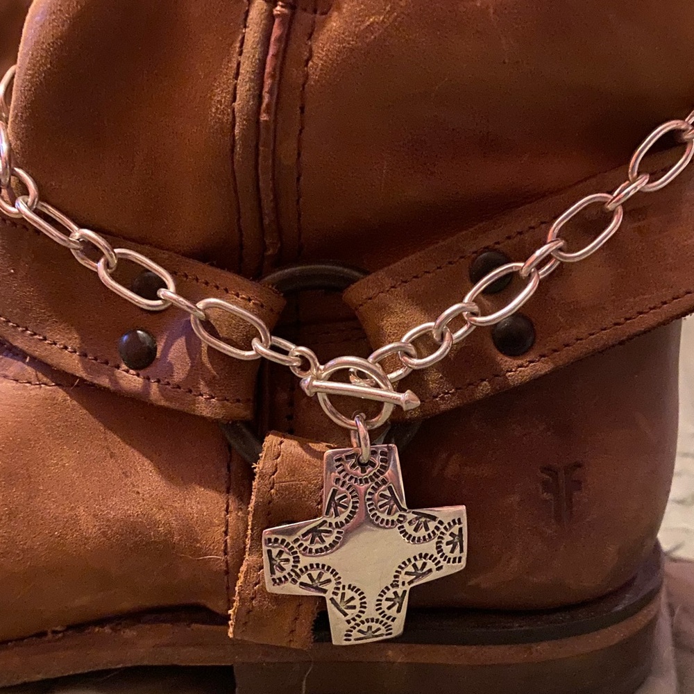 SILPADA-Original Vintage sterling Silver Cross Pendant Necklace
